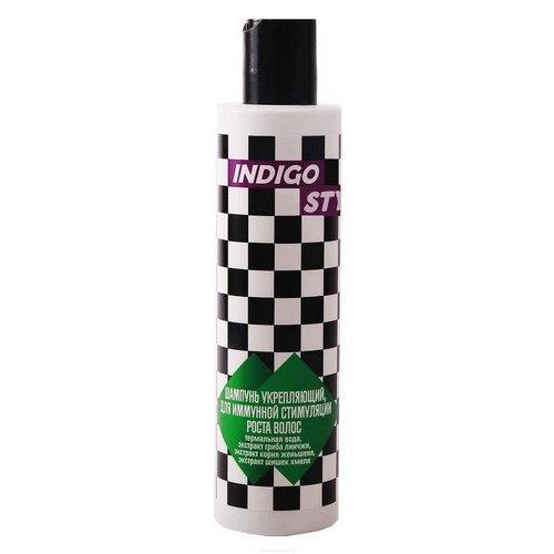 

Шампунь Indigo Style укрепл д/иммунной стимуляции роста волос, 200 мл