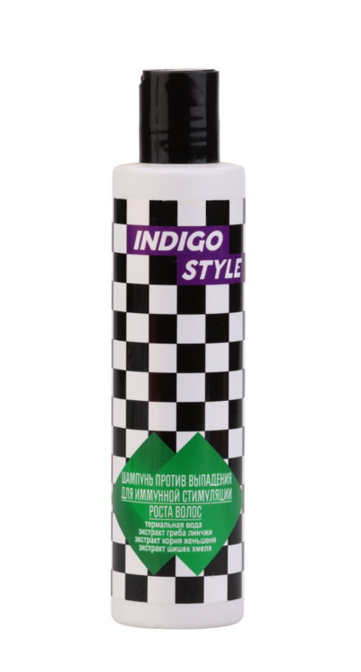

Шампунь Indigo Style укрепл д/иммунной стимуляции роста волос, 200 мл