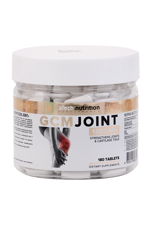 GCM JOINT aTech Nutrition, 180 шт, таблетки