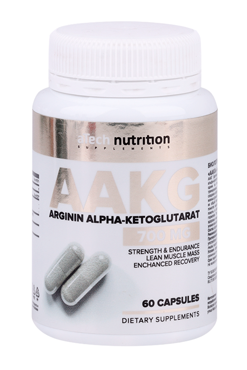 AAKG aTech Nutrition, 820 мг, 60 шт, капсулы