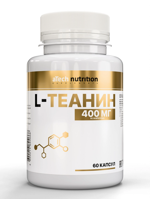 L-Теанин aTech Nutrition, 350 мг, 60 шт, капсулы