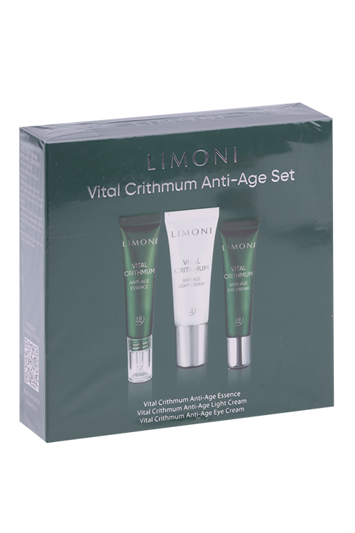 

Набор Limoni Vital Crithmum Anti-Age Care крем д/лица/крем д/век/эссенция