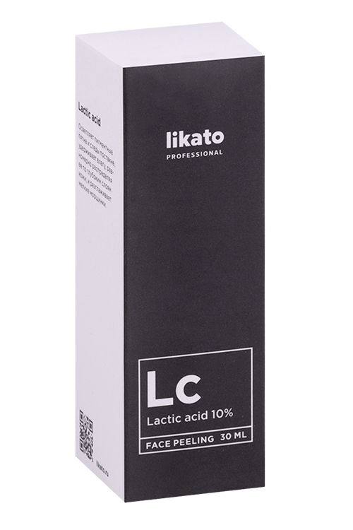 Пилинг Likato Professional д/лица с молочной кислотой 10%, 30 мл