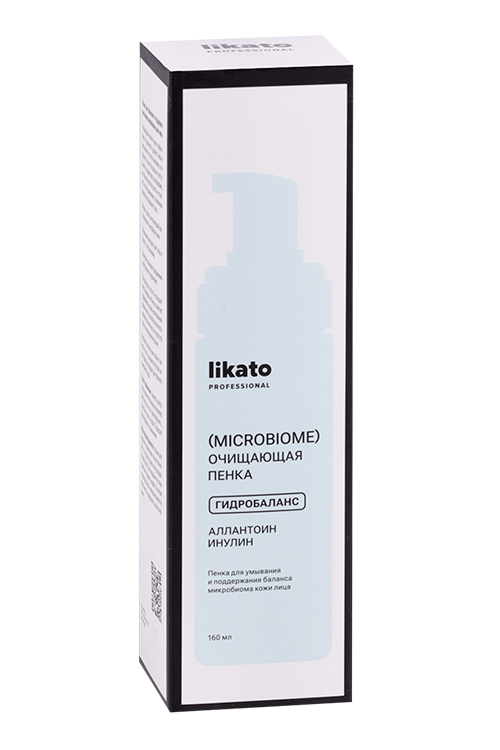Пенка Likato Professional д/умыв/поддерж баланса микробиома кожи лица, 160 мл