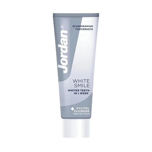 З/паста Jordan White Smile д/взрослых Белоснежная Улыбка отбел цинк/фтор/ксилит, 75 мл