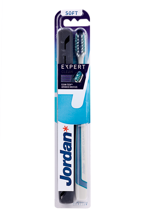 

З/щетка Jordan Expert Clean Soft мягкая с футляром д/хранения