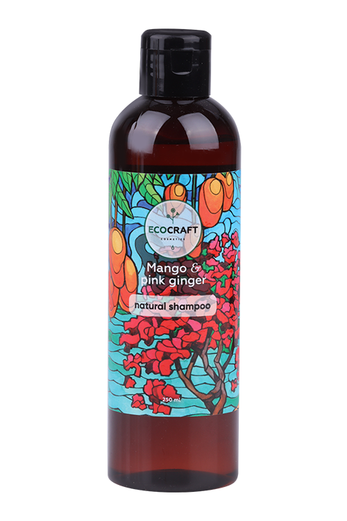 

Шампунь Ecocraft Натурал Манго/розовый имбирь пр/выпадения/д/роста волос, 250 мл