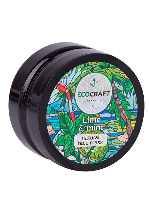 

Маска Ecocraft Ледяная моделирующая Лайм/мята д/лица/зоны декольте, 60 мл