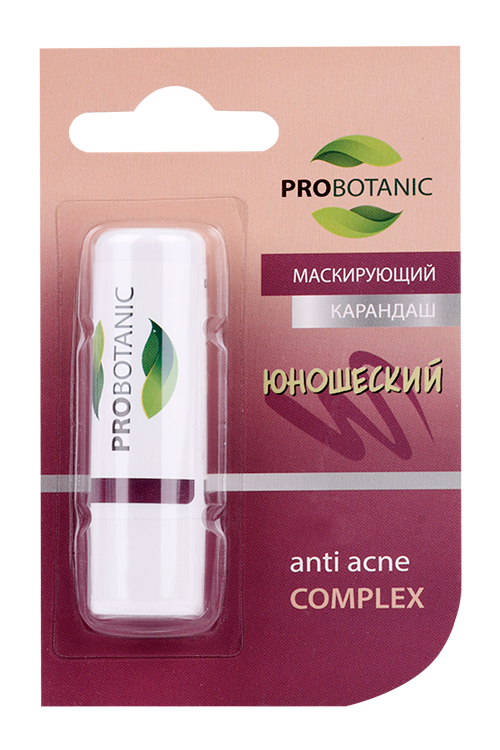 Карандаш PROBOTANIC маскирующий Юношеский, 4,2 г