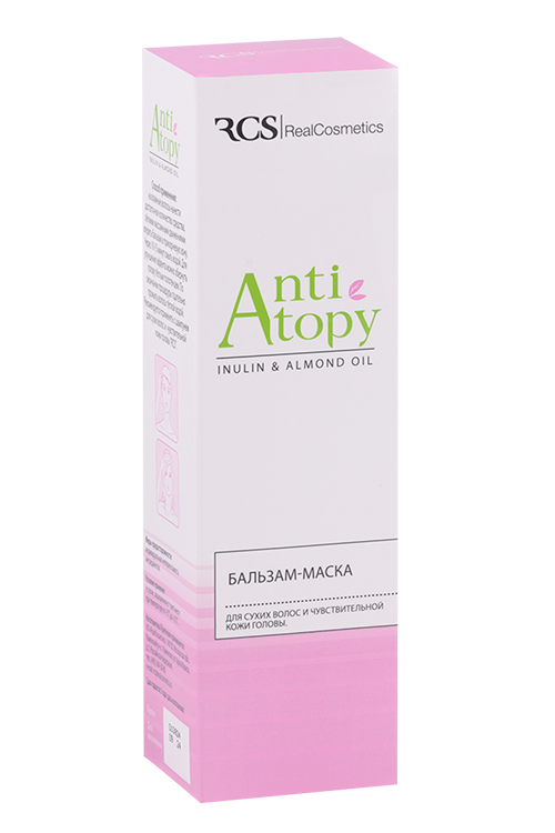 

Бальзам-маска RCS RealCosmetics д/сухих волос/чувствительной кожи головы, 200 мл