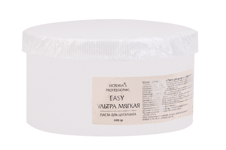 

Паста Victorias Professional Easy д/шугаринга жидкая ультра мягкая, 600 г