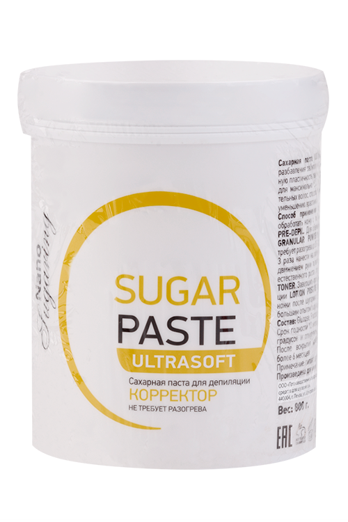 Паста Nano Sugaring UltraSoft сахарная корректор д/шугаринга, 800 г