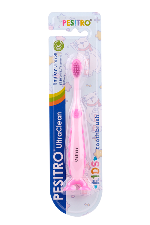 

З/щетка Pesitro Smiley Ultra soft 5180 детская розовый (3-5 лет)