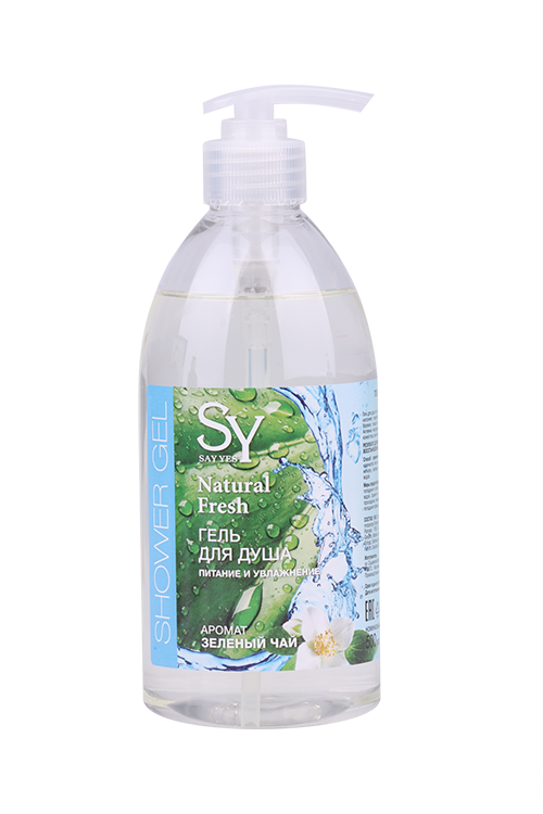 

Гель д/душа SayYes Natural Fresh Зеленый чай, 500 мл