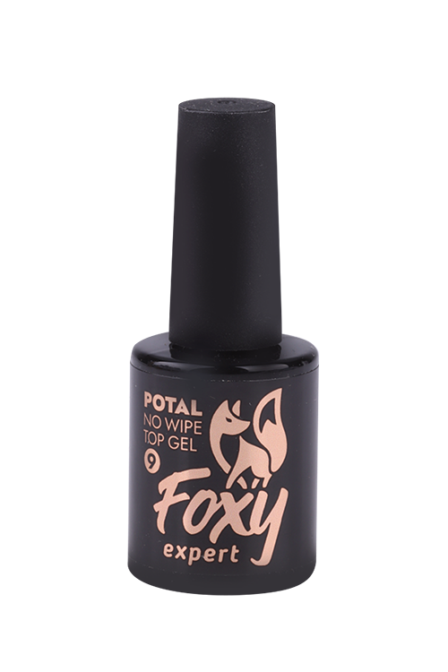 

Топ FOXY EXPERT POTAL глянц б/липк слоя с поталью и блестками № 9 10 г, (4673742151758)