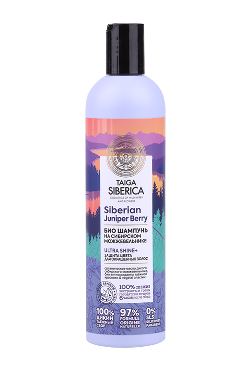 

Шампунь Био Natura SibericaTaiga Siberica защита цвета д/окраш волос, 400 мл