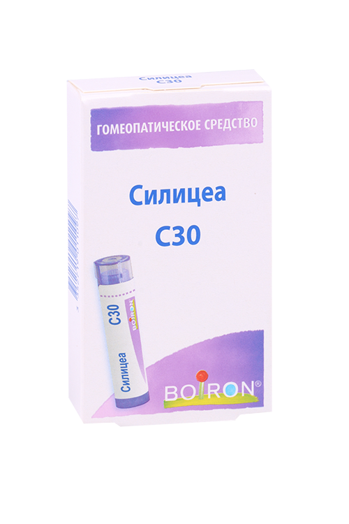 Гомеопатические монокомпонентные пр-ты мин-хим происх, 4 г, гранулы гомеопатические C30 Силицеа