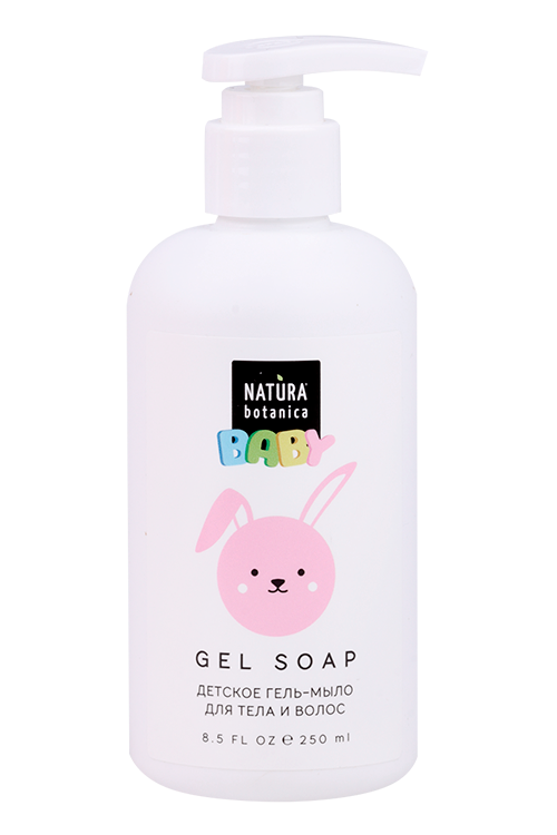 Мыло-гель Natura Botanica BABY д/тела и волос, 250 мл