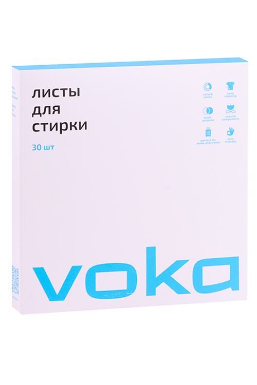 Листы д/стирки VOKA 30 шт