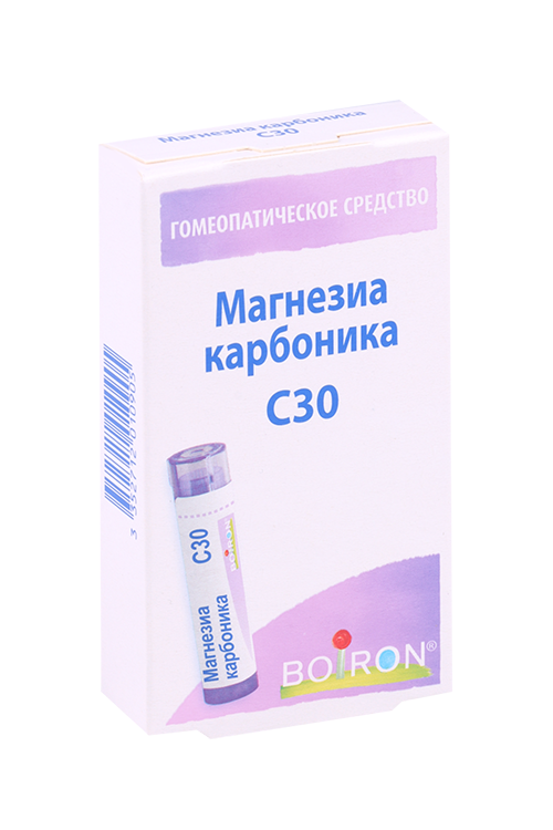 Магнезиа карбоника, 4 г, гранулы гомеопатические C30