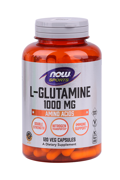 

L-глутамин NOW 1000 мг, 1 190 мг, 120 шт, капсулы