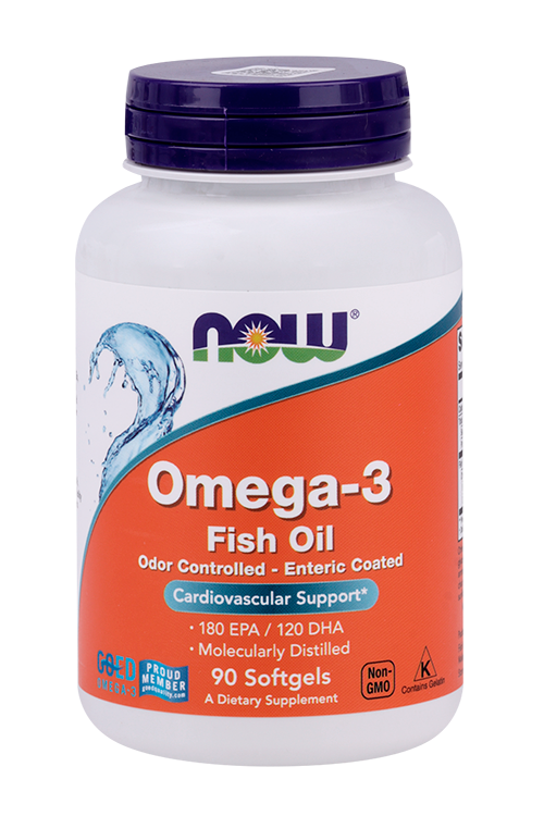 Омега-3 NOW дезодорированная, 1 438 мг, 90 шт, капсулы