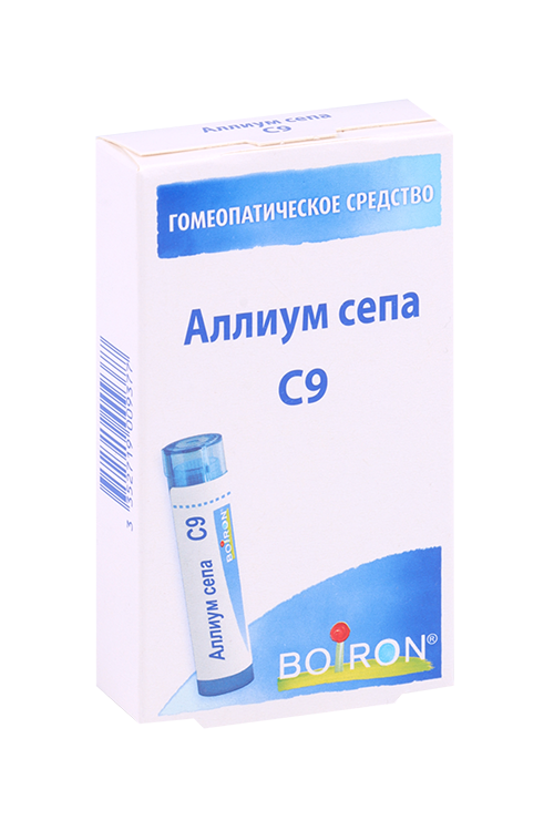 Аллиум сепа, 4 г, гранулы гомеопатические C9