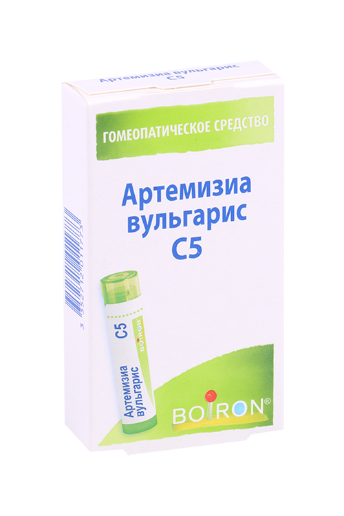 Артемизиа вульгарис, 4 г, гранулы гомеопатические C5