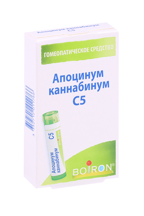 

Апоцинум каннабинум, 4 г, гранулы гомеопатические C5