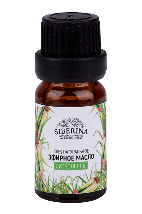 

Масло Siberina цитронеллы эфирное, 8 мл