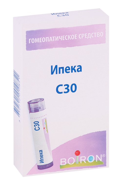 Ипека, 4 г, гранулы гомеопатические C30