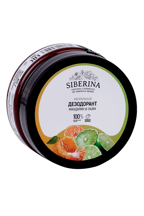 

Дезодорант Siberina содовый Мандарин и лайм, 60 г
