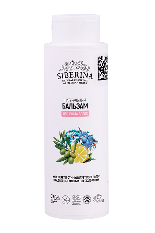 

Бальзам Siberina д/роста волос, 400 мл