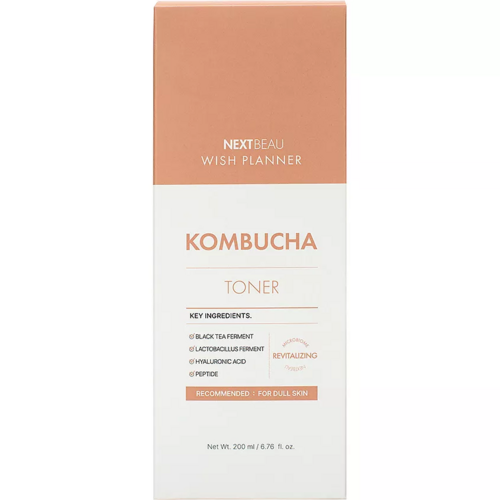 

Тонер NEXTBEAU с комбучей/пробиотиками/гиалуроновой кислотой, 200 мл