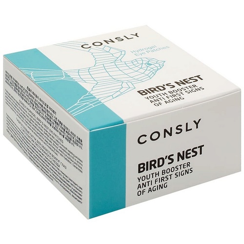 

Патчи Consly гидрогелевые экстракт ласточкиного гнезда д/области вокруг глаз, 60 шт