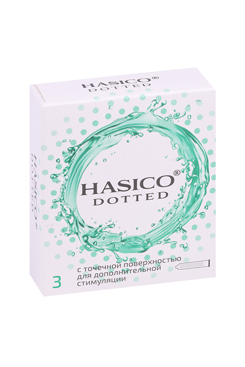 Презервативы HASICO Dotted с точечной поверхностью, 3 шт