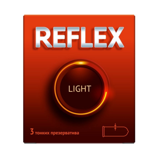 Презервативы Reflex Light, 3 шт