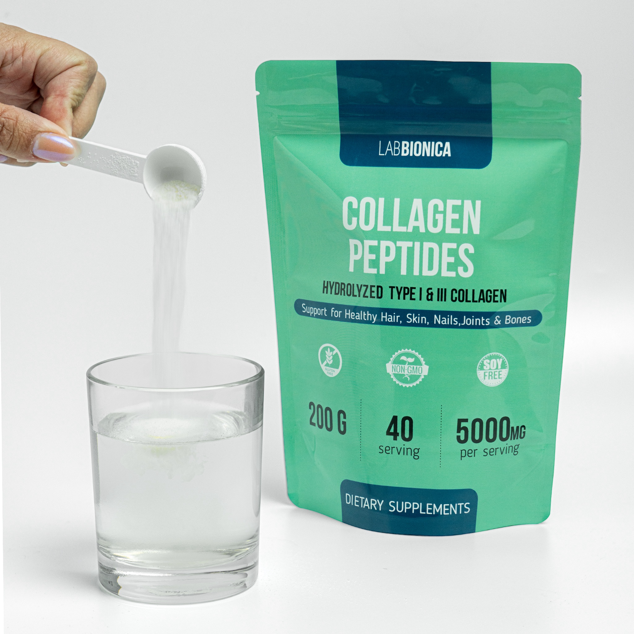 Комплексная пищевая добавка LABBIONICA Коллаген COLLAGEN PEPTIDE 5000 mg