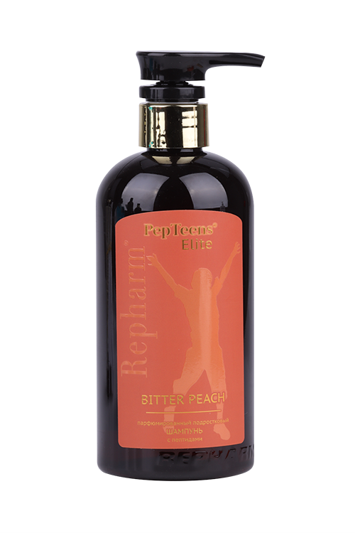 Шампунь Repharm PepTeens Elite Bitter Peach подростковый с пептидами, 500 мл