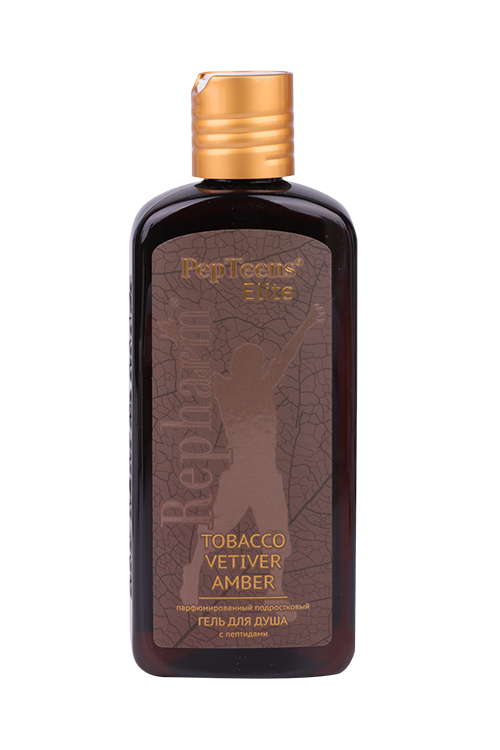 Гель д/душа Repharm PepTeens Elite Tobacco Vetiver & Amber, 250 мл