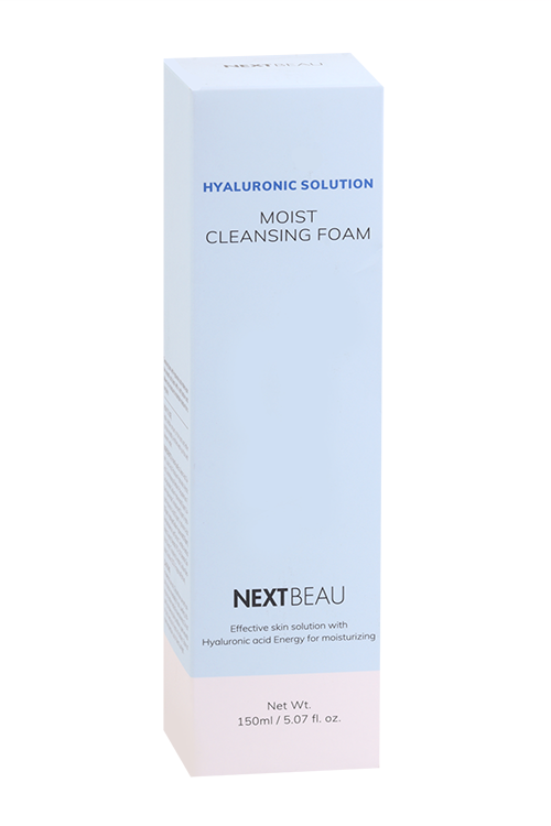 Пенка NEXTBEAU Hyaluronic Solution с гиалуроновой кислотой увлаж очищ д/умывания, 150 мл