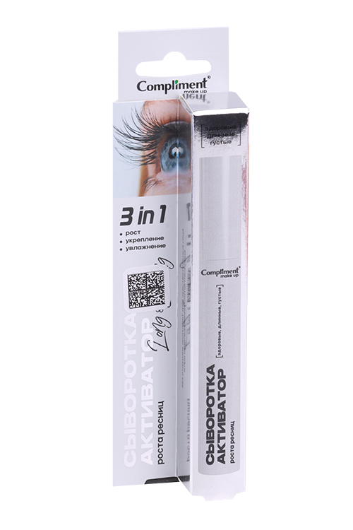 Сыворотка Compliment активатор роста ресниц, 12 мл