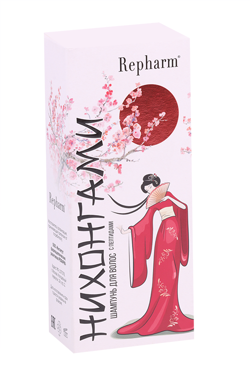 

Шампунь Repharm Нихонгами с пептидами д/волос, 200 мл