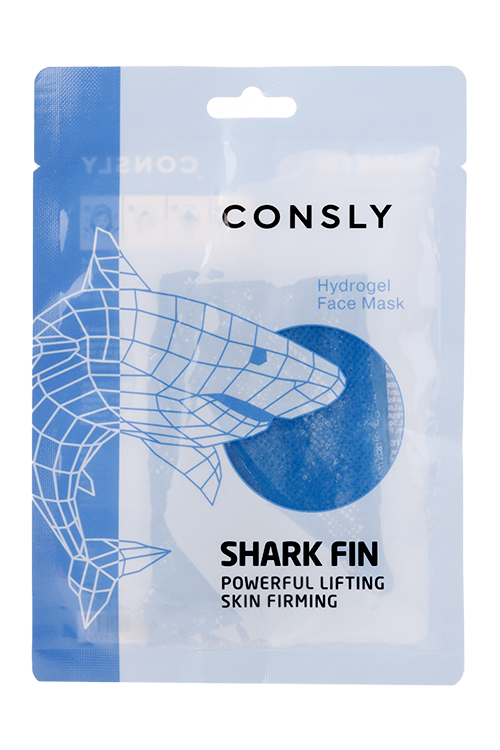 

Маска Consly Hydrogel Shark Fin Face Mask гидрогелевая с экстр акульего плавника, 20 мл