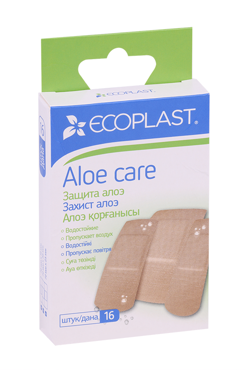 

Пластырь Ecoplast Aloe Care мед полимер, 16 шт, набор