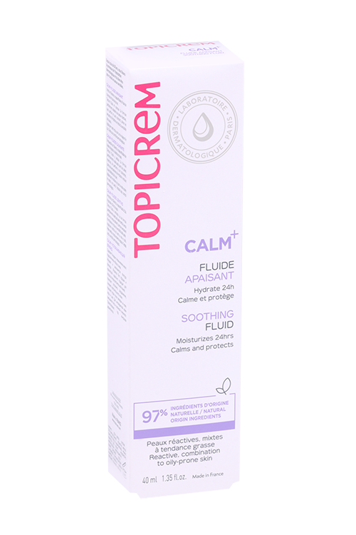 Флюид Topicrem Calm+ успокаивающий, 40 мл