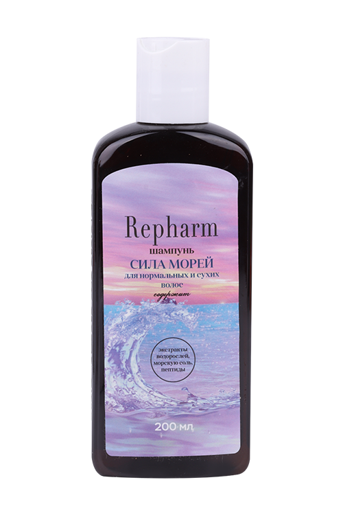 Шампунь Repharm Сила морей д/норм и сухих волос, 200 мл