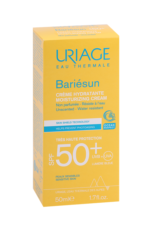 Крем Uriage Барьесан SPF50+ увлажняющий б/ароматизаторов, 50 мл