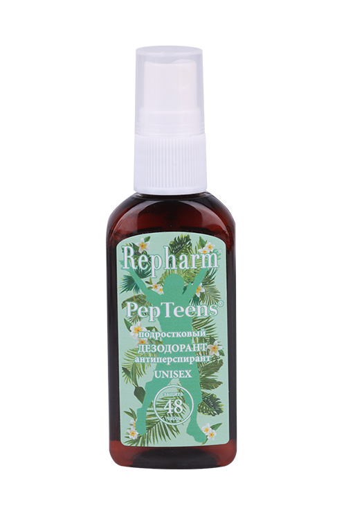 Дезодорант-антиперспирант Repharm PepTeens подростковый унисекс, 50 мл