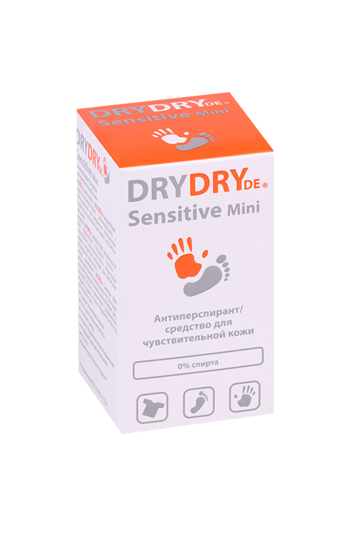 

Антиперспирант DRY DRY de Sensitive Mini д/чувст кожи, 20 мл